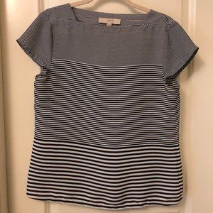 Loft Boat Neck Blouse